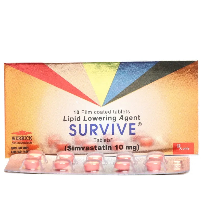 Survive 10mg Tablets 1X10's