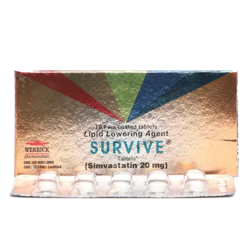 Survive 20mg Tablets 1X10's