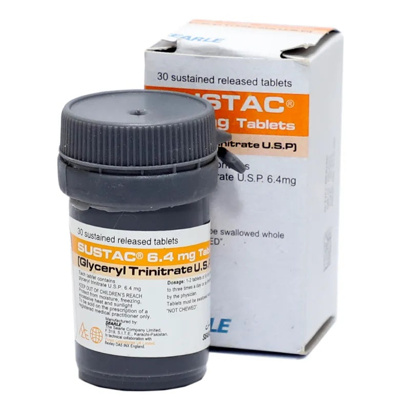 Sustac Tablets 6.4mg 30's