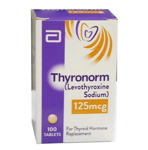 THYRONORM 125MCG TAB 100'S