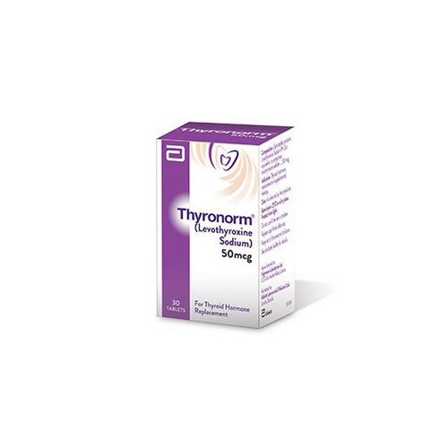 THYRONORM 50MCG TAB 100'S