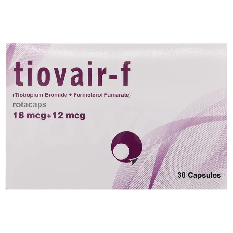 TIOVAIR F ROTACAP 18/12 MCG 30'S
