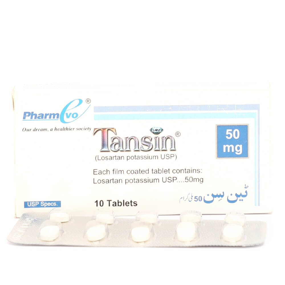 Tansin Tablets 50mg 10's