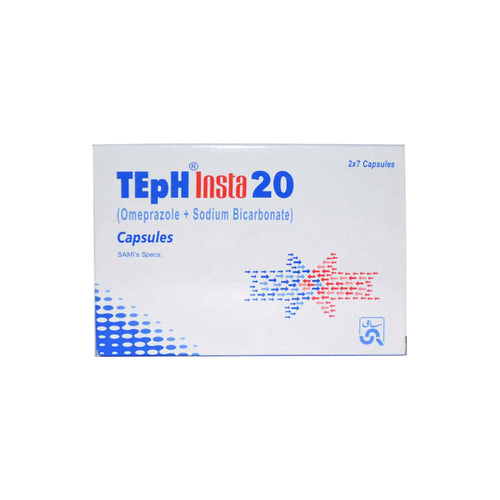 Teph Insta 20mg Capsules 14's