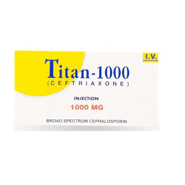 TITAN INJ IV 1 GM 1 VIAL