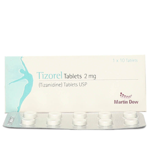 Tizorel Tablets 2mg 10's