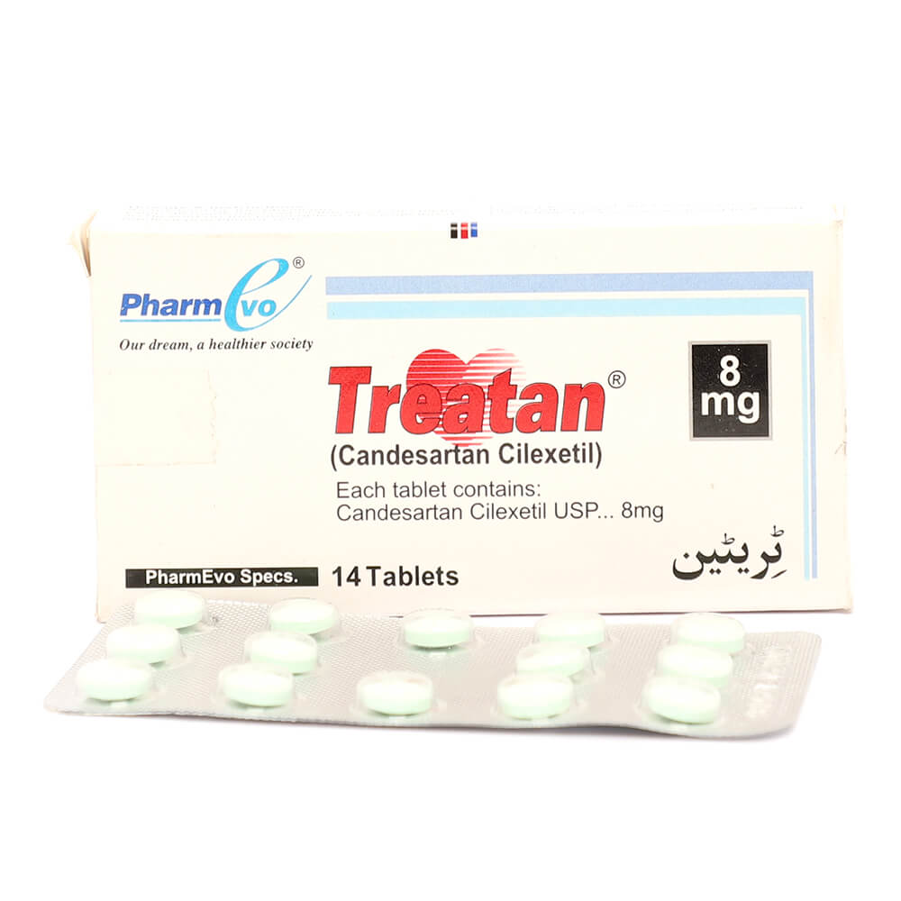 Treatan Tablets 8mg 14's