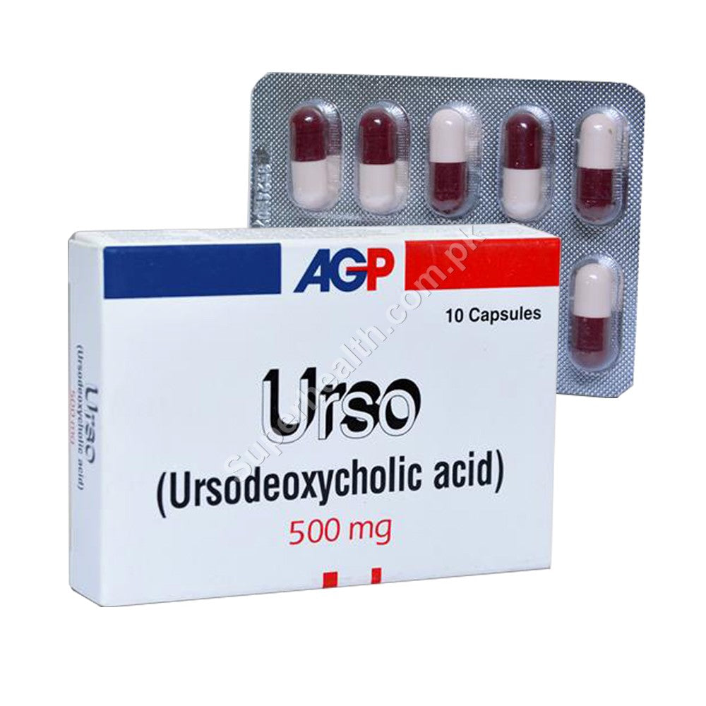 URSO CAP 500MG 10'S