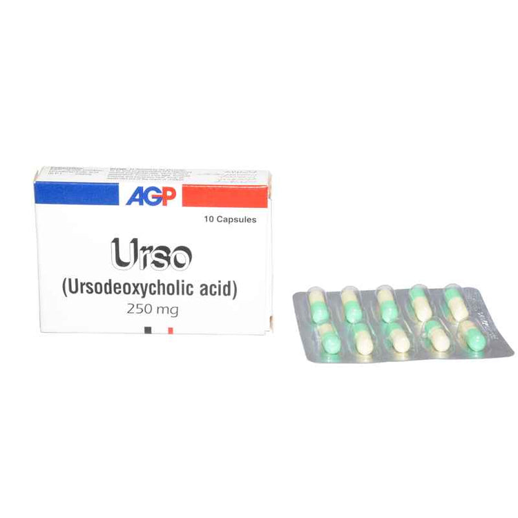 Urso Capsules 250mg 10's