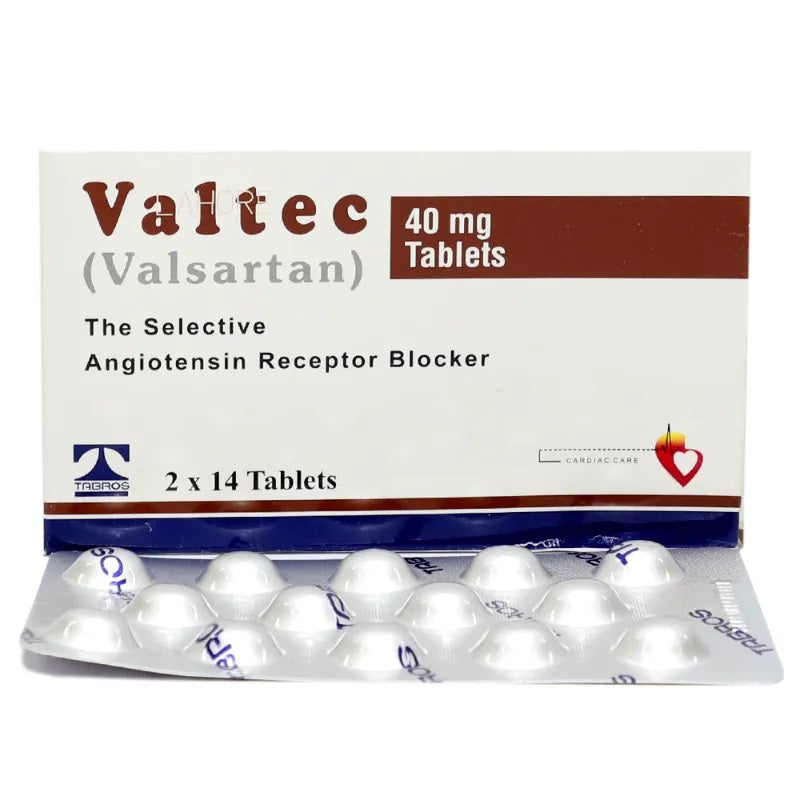 Valtec 40mg Tablets 28s (Pack Size 2 X 14s)