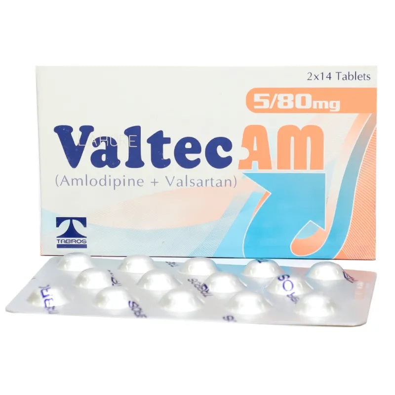 Valtec-Am 5/80mg Tablets 28s (Pack Size 2 X 14s)