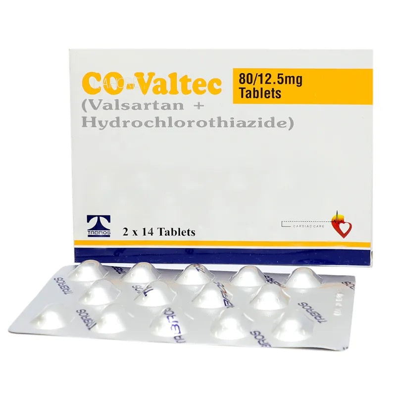 Co-Valtec 80/12.5mg Tablets 28's