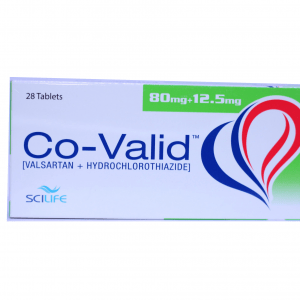 Co-Valid 80/12.5mg Tablets 28's