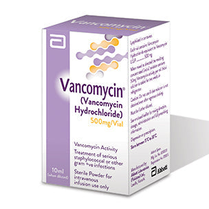 Vancomycin Injection 500mg 1 Vial