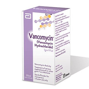 Vancomycin 1G/Vial Iv Injection 20Ml