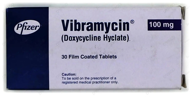 Vibramycin Tablets 100mg 30's