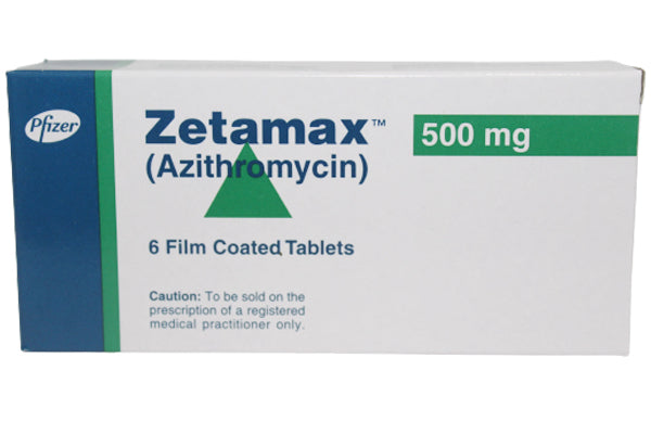 ZETAMAX TAB 500MG 6'S