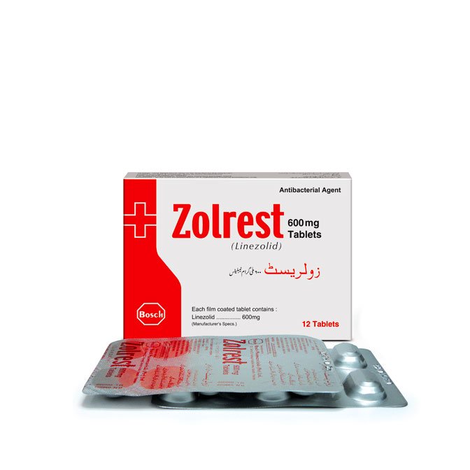 Zolrest Tablets 600mg 2X6's