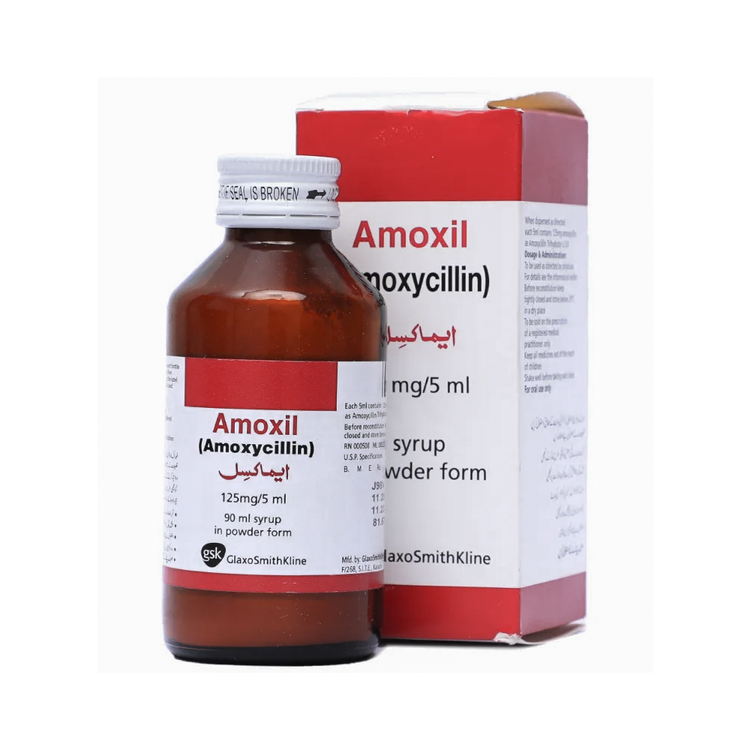 Amoxil Suspension 125mg 90ml