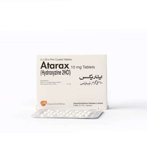 Atarax 10mg Tablets 50's