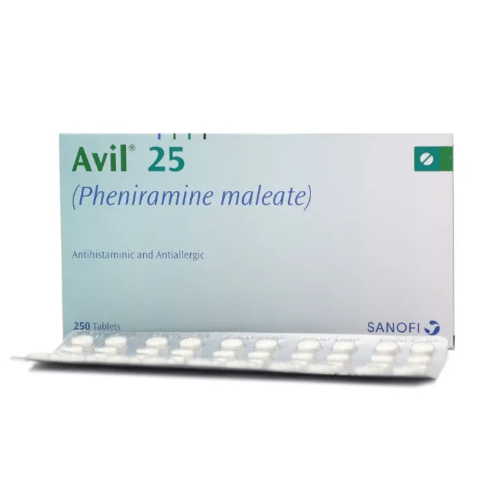 Avil Tablets 25mg 5X50's