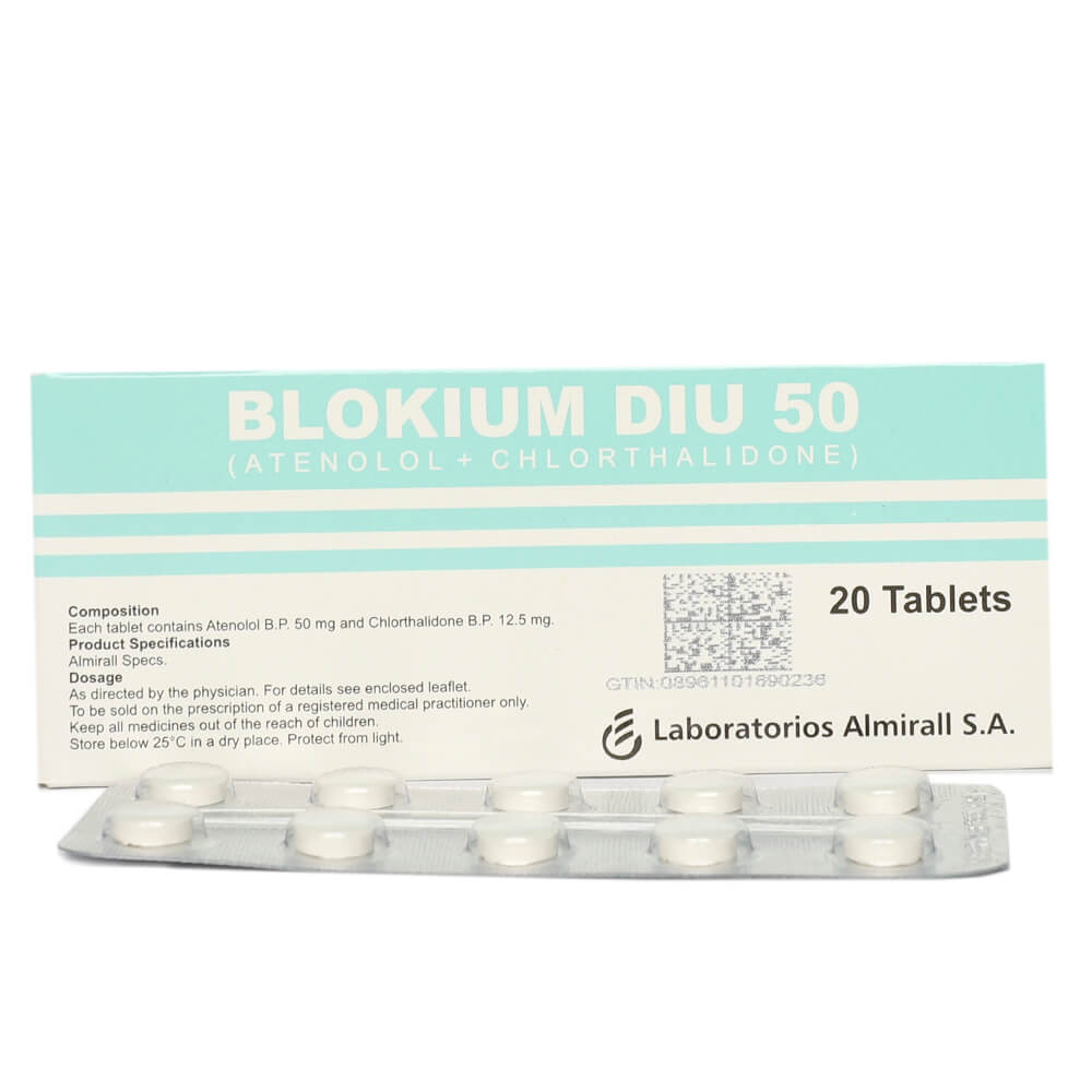 Blokium Diu Tablets 50mg 20's