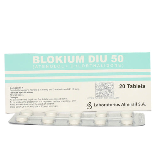 Blokium Diu Tablets 50mg 20's