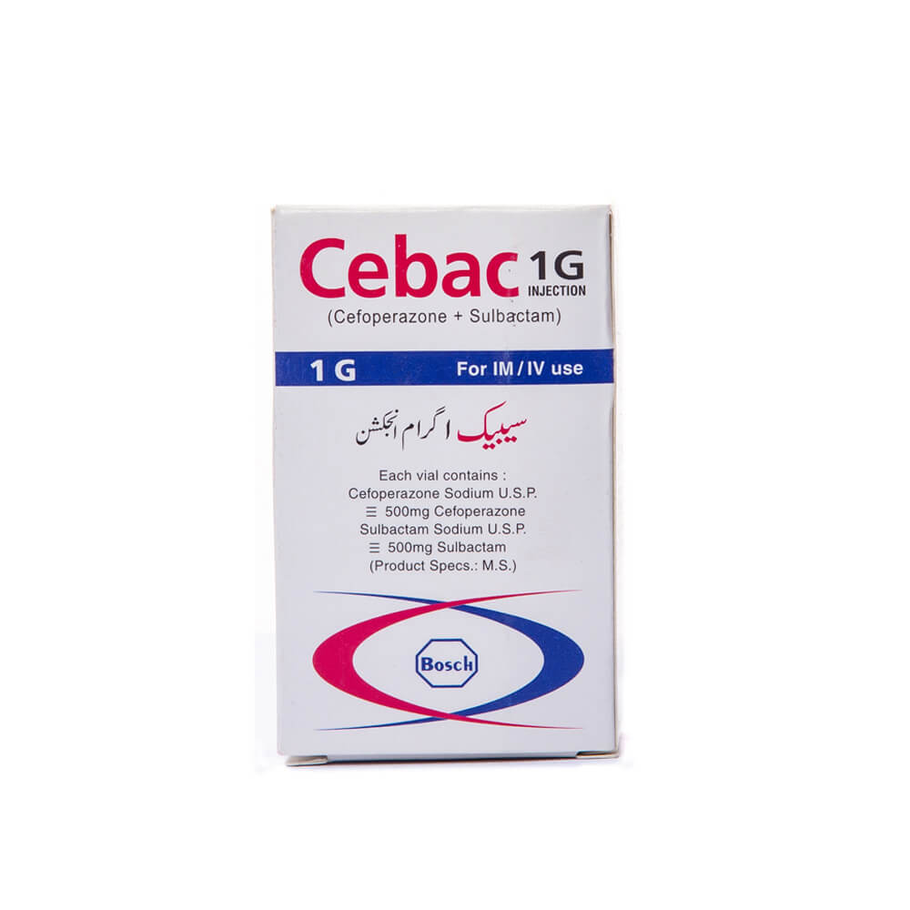 Cebac Injection 1g 1 Vial