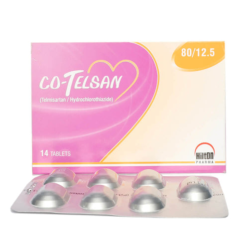 Co-Telsan Tablets 80/12.5mg 14's