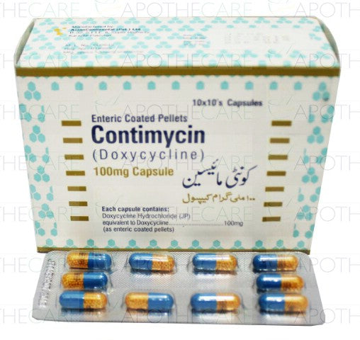 Contimycin Cap 100 MG 100's