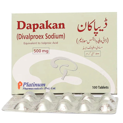 DAPAKAN 500MG TAB 100'S