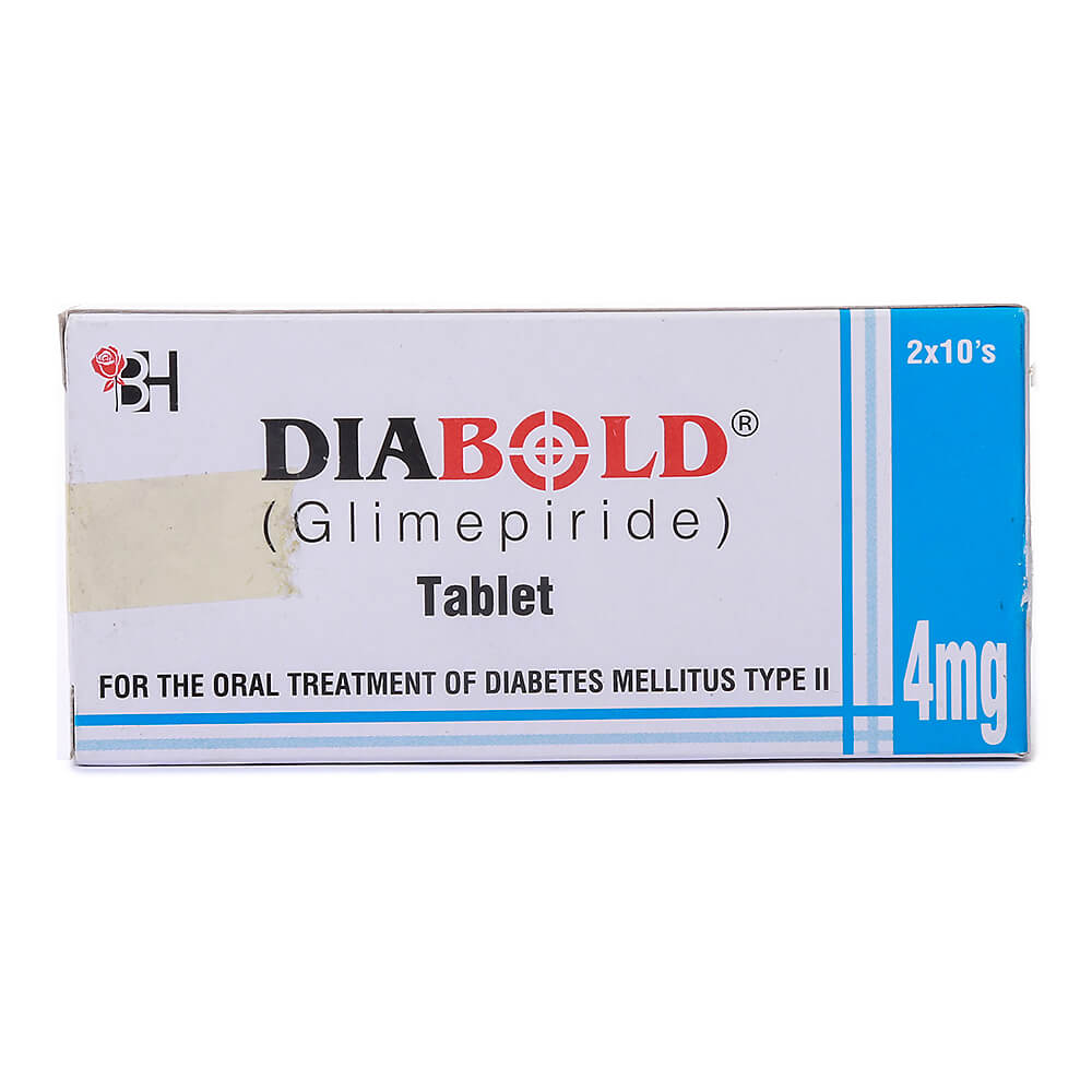 Diabold Tablets 4mg 2X10's