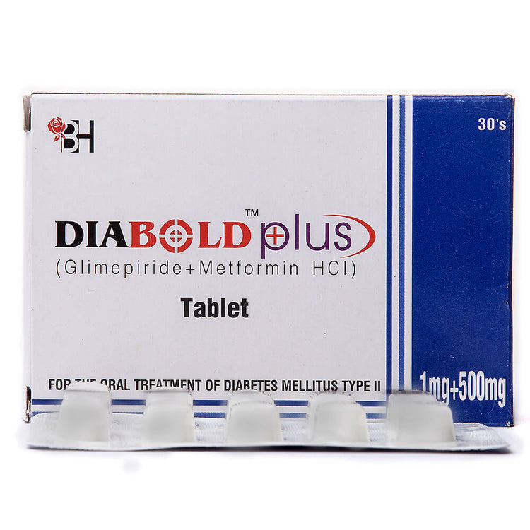 Diabold Plus Tablet 1mg+500mg