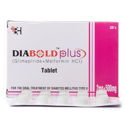 Diabold Plus Tablet 2mg+500mg
