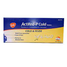 Actifed-P Cold Tablet 400's