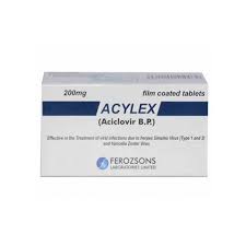 Acylex Tablets 200mg 5X5's