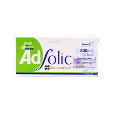 Adfolic 300mcg Tablets 30