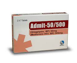 Admit 50/500mg Tablets 14's