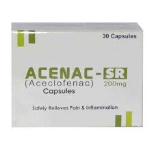 Acenac Sr Tablets 200mg 30's