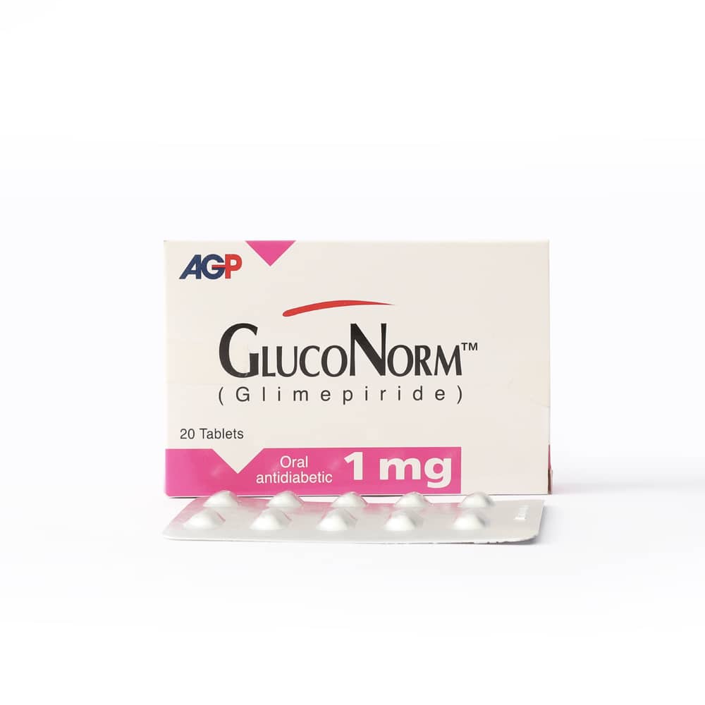 Gluconorm Tablets 1mg 2X10's