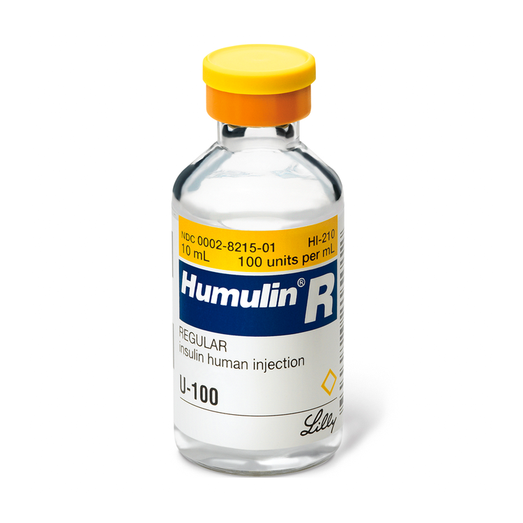 Humulin-R Injection 100 Iu 1 Vialx10ml