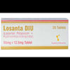 Losanta Tablets Diu 50/12.5mg 20's