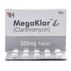 Megaklar Tablets 500mg 10's