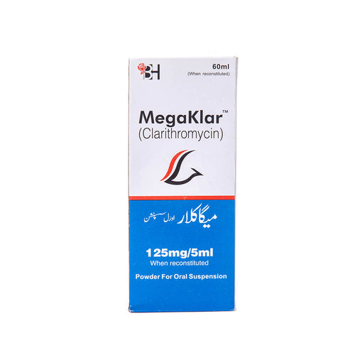 Megaklar Susp 125 MG 60 ml