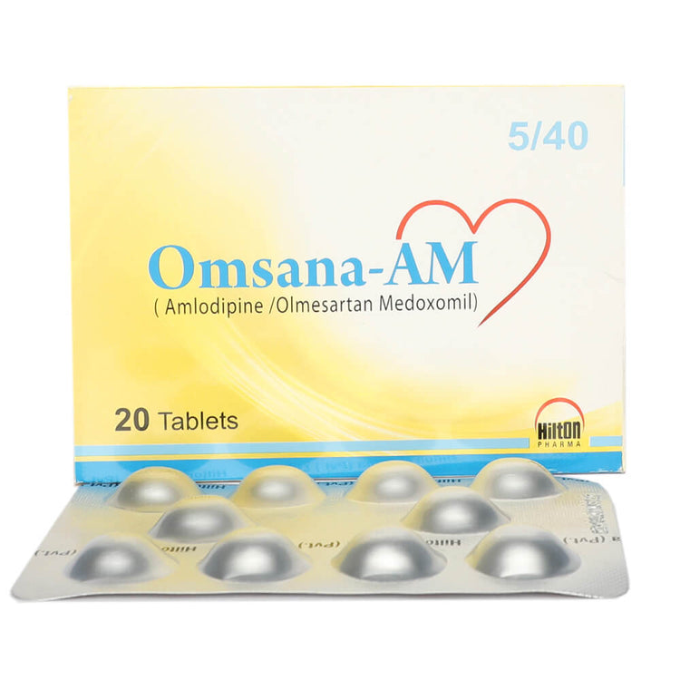 OMSANA AM TAB 5/40 MG 20'S