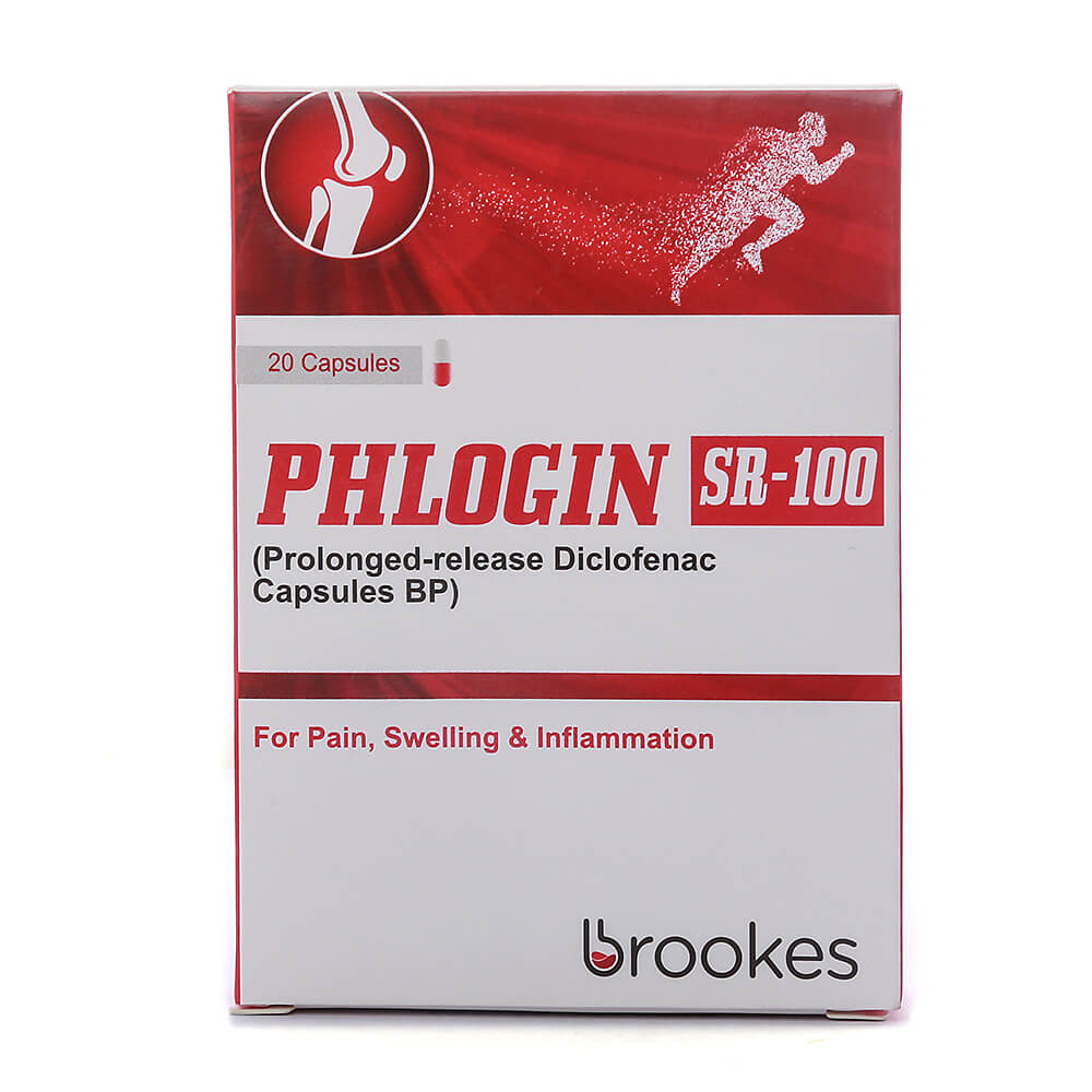 Phlogin Cap SR 100 MG 2x10's