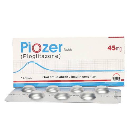 Piozer Tablets 45mg 14's