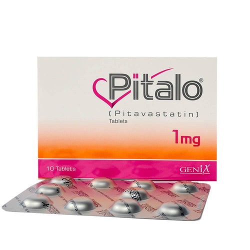 Pitalo 1mg Tablets 10's