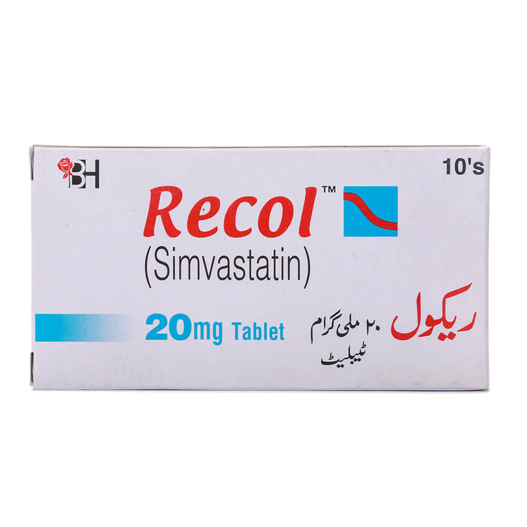 Recol Tablets 20mg 10's