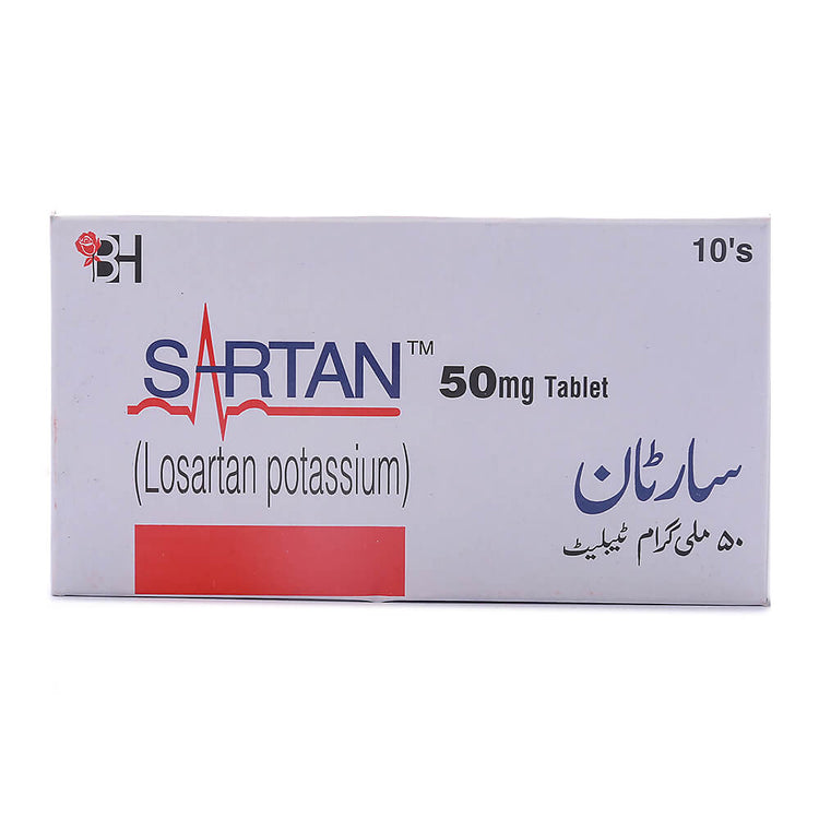 Sartan Tablets 50mg 10's